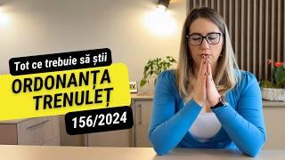 Noutățile din ordonanța trenuleț 156/2024