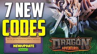 *NEW* ALL WORKING CODES FOR DRAGON ADVENTURES IN 2024! ROBLOX DRAGON ADVENTURES CODES