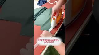 How to make seamless POLO shirts with seamless bonding machine?  #machine #apparelfactory #fashion