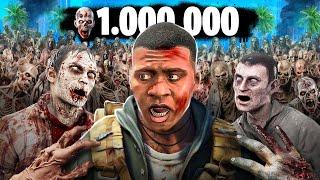 I Survived Against 1.000.000 ZOMBIES for 24 Hours in GTA 5!