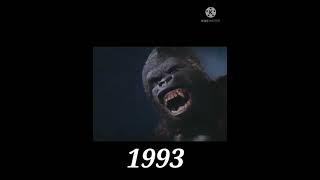 king kong evolution 1933 - 2018