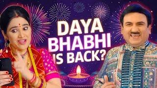 Daya Bhabhi BACK This Diwali? Disha Vakani Return in TMKOC? | Taarak Mehta Ka Ooltah Chashmah