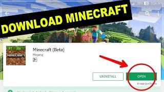 How To Download Minecraft For Free On Android Mobile