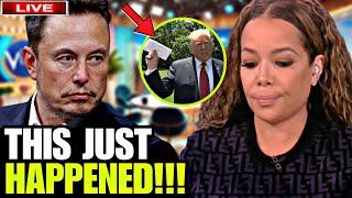 View Host Sunny Hostin BREAKSDOWN CRYING FACES DEFAMATION LAWSUIT After SLAMMING Elon Musk LIVE