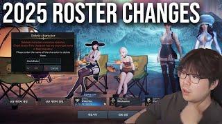 LOST ARK 2025 HUGE ROSTER CHANGES! GOOD RIDDANCE!