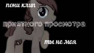 |пони клип| ты не моя •не канон/шип•