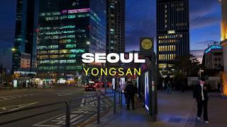 ִֶָ𓂃 ࣪˖ ִֶָ་༘࿐ Seoul Yongsan Evening Sunset Walk  Discover The Urban Vibe and Unique Backstreet !