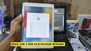 IPAD AIR 2 HELLO SCREEN BYPASS  IOS 15.8 | iCloud Bypass By Unlock Tool Easy Method