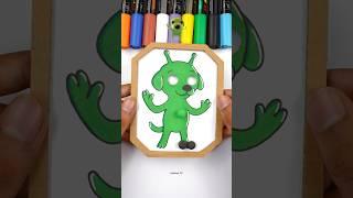 Gog The Alien Green Dog Cardboard Pinball Smart Game! #memes #trending #papercraft