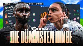 Die DÜMMSTEN DINGE im FIFA 23 KARRIEREMODUS!! 