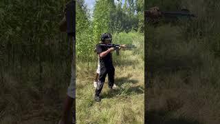 Lil Baby shooting with Black Rambo
