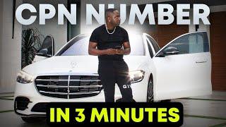 How to Make A CPN Number in 3 Minutes!