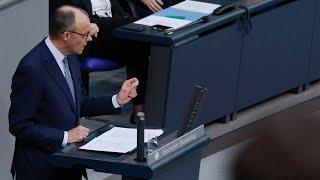 #Merzrede am 29.01.2025 im Deutschen #Bundestag