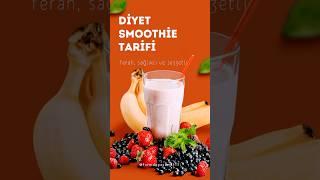 DİYET SMOOTHIE TARİFİ #keşfet #pratiktarifler #tarif