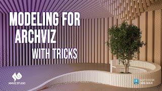 Modeling for Archviz With tricks | in 3Dsmax