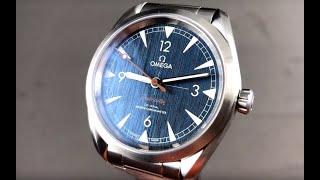 Omega Seamaster Railmaster "Blue Jeans" 220.10.40.20.03.001 Omega Watch Review