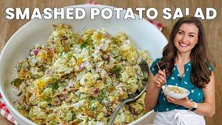 Smashed Potato Salad Recipe | The Best Side Dish for Any Occasion