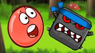 Red Ball vs NINJA BOSS! | Red Ball 4 Gameplay (World 2)