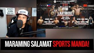 Maraming Salamat Sports Manda!