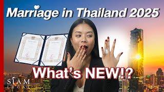 Marriage in Thailand for Foreigners: 2025 Edition