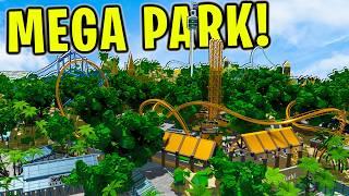 I Visited a SEA WORLD Mega Park In Theme Park Tycoon 2! 