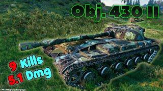 Object 430 Version II - 9 Frags 5.1K Damage, Master by player DGSFWoelfchenMir