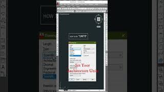 Autocad  Set Units | Technical Ustad