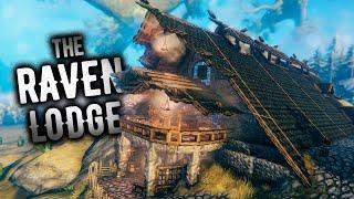 Valheim : The Buildthrough : Ep43 Darkwood A-Frame with Loft and Basement!