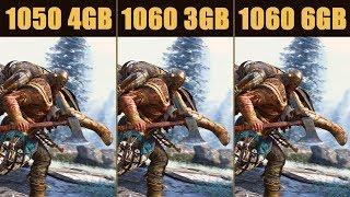 GTX 1050 Ti vs. GTX 1060 3GB vs. GTX 1060 6GB Test in 10 games | 1080p