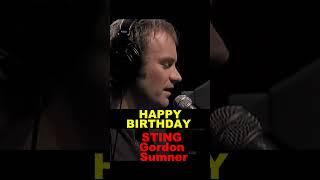 happy birthday to you|Sting|shape of my heart|birthday spell|10/2|birthday ritual|rock music #shorts