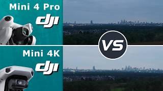 DJI Mini 4K vs. DJI Mini 4 Pro – Budget Drone vs. Pro Model