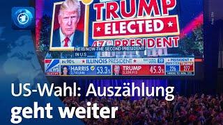 US-Wahl: Trump hat gewonnen – Auszählung der Stimmen geht weiter