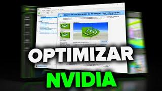 ¡LA MEJOR OPTIMIZACION para EL PANEL de CONTROL de NVIDIA! (+500 FPS) ( EXPLICADO A DETALLE ) 