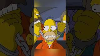 Homer escapes from jail #simpsons #shorts