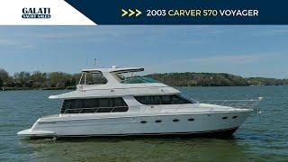 For Sale - 2003 Carver 570 Voyager "Beautiful"