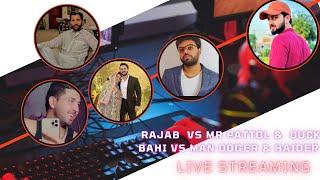 Rajab butt vs  mr pattlo is live on tiktok with haider and mandogar  and other friends