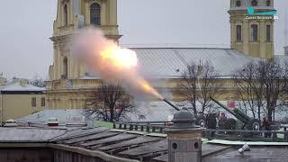 Красоты Петербурга / Полуденный выстрел с Петропавловской крепости