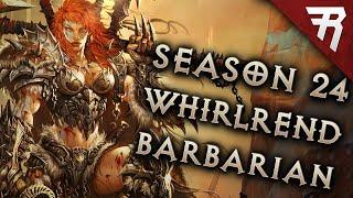 Diablo 3 2.7.7 Barbarian Build: Whirlrend Wrath of the Wastes GR 148+ (Season 30 Guide)