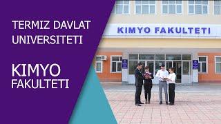 Termiz davlat universiteti kimyo fakulteti haqida