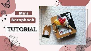 DIY Mini Scrapbook । How To Make Cute Scrapbook For Best Friend ।