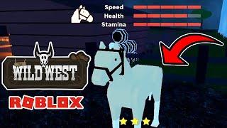 Getting a $10,000 Horse! Which one!? |  Roblox | Wild West