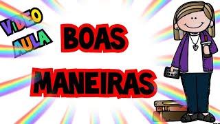 vídeo aula boas maneiras