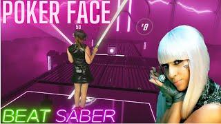 Lady Gaga x Beat Saber Music Pack | Poker Face (Expert+) First Attempt