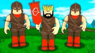 I created an ARCHERS ONLY KINGDOM in Roblox Survival Game..