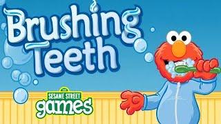 Sesame Street's - Brushing Teeth (PC,Flash) Longplay