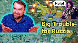 Update from Ukraine | Wow! Ruzzian Army has to Run Away in Kursk Region. Elon helps Ahmat with Tesla