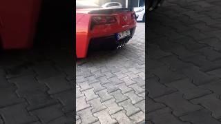 Corvette C7 Exhaust Sound Pop Corn Ecu Chip Tuning #corvette #corvetteclub #chevrolet #usa #sports