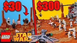 Building GEONOSIS in LEGO for $30 and $300!