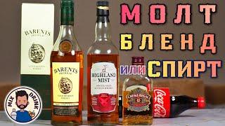 МОЛТ, Бленд или Спирт? Barents Premium Gold Reserve, Chivas Regal 12, Highland Mist Single Malt