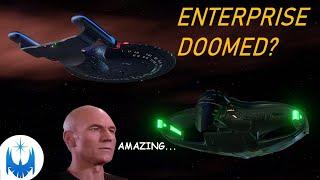 Enterprise D VS Romulan D'Deridex Analysis: The BATTLE We Never Got! Part 1 of 2!